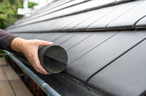 Gutter Mesh Installation in Chagrin Falls