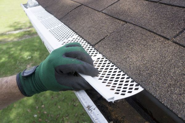 Gutter Filter Installation in Chagrin Falls